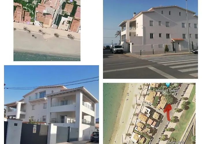 Appartement 6-8 personnes à Roses rdc résidence Sorra Blau
